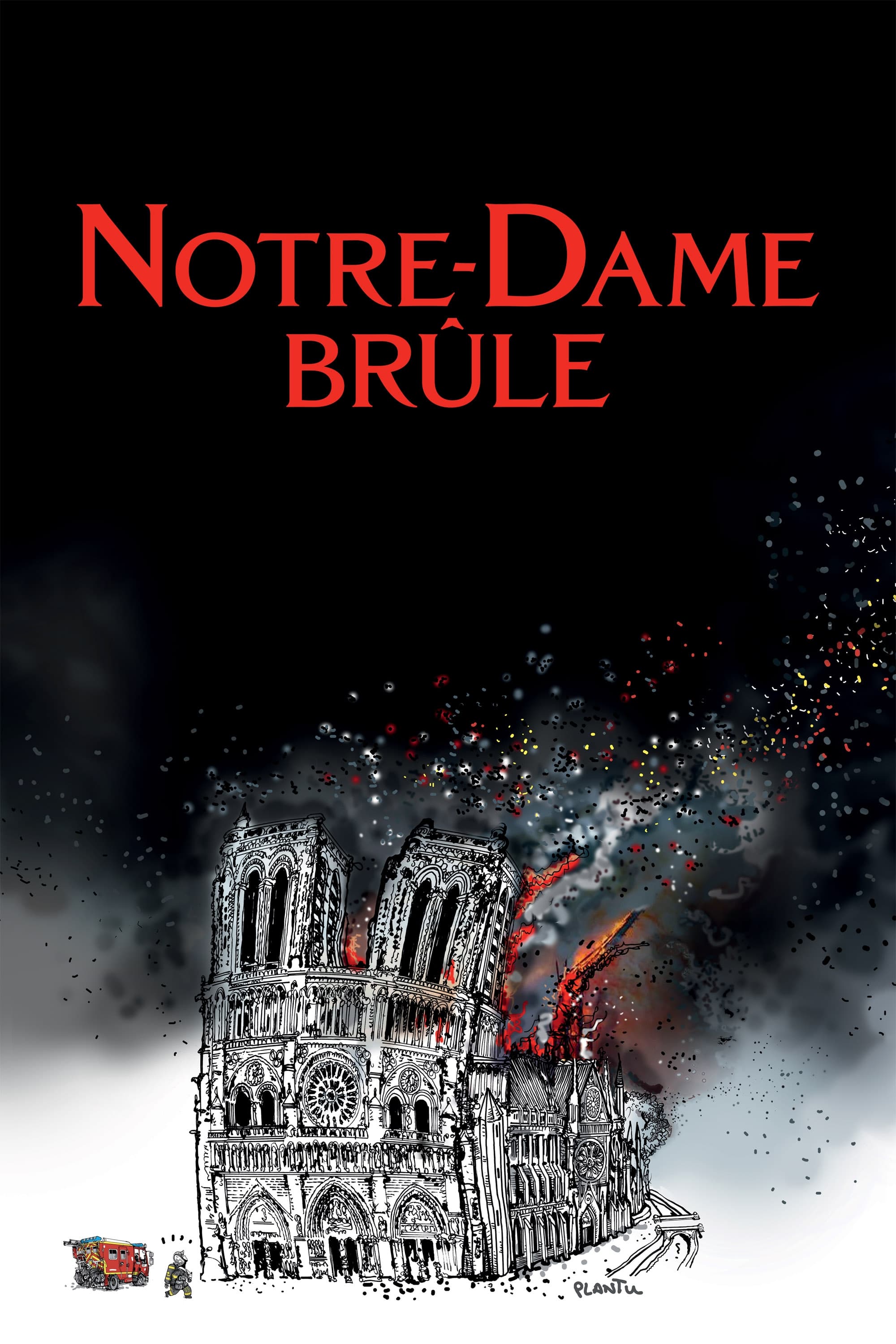 Notre-Dame on Fire